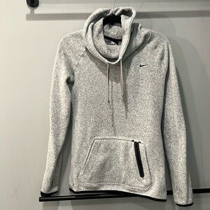 Nike sweatshirt size medium grey hooded